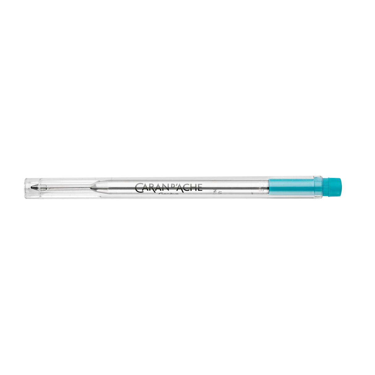 Caran d'Ache Goliath Ballpoint Refill - Turquoise | Atlas Stationers.