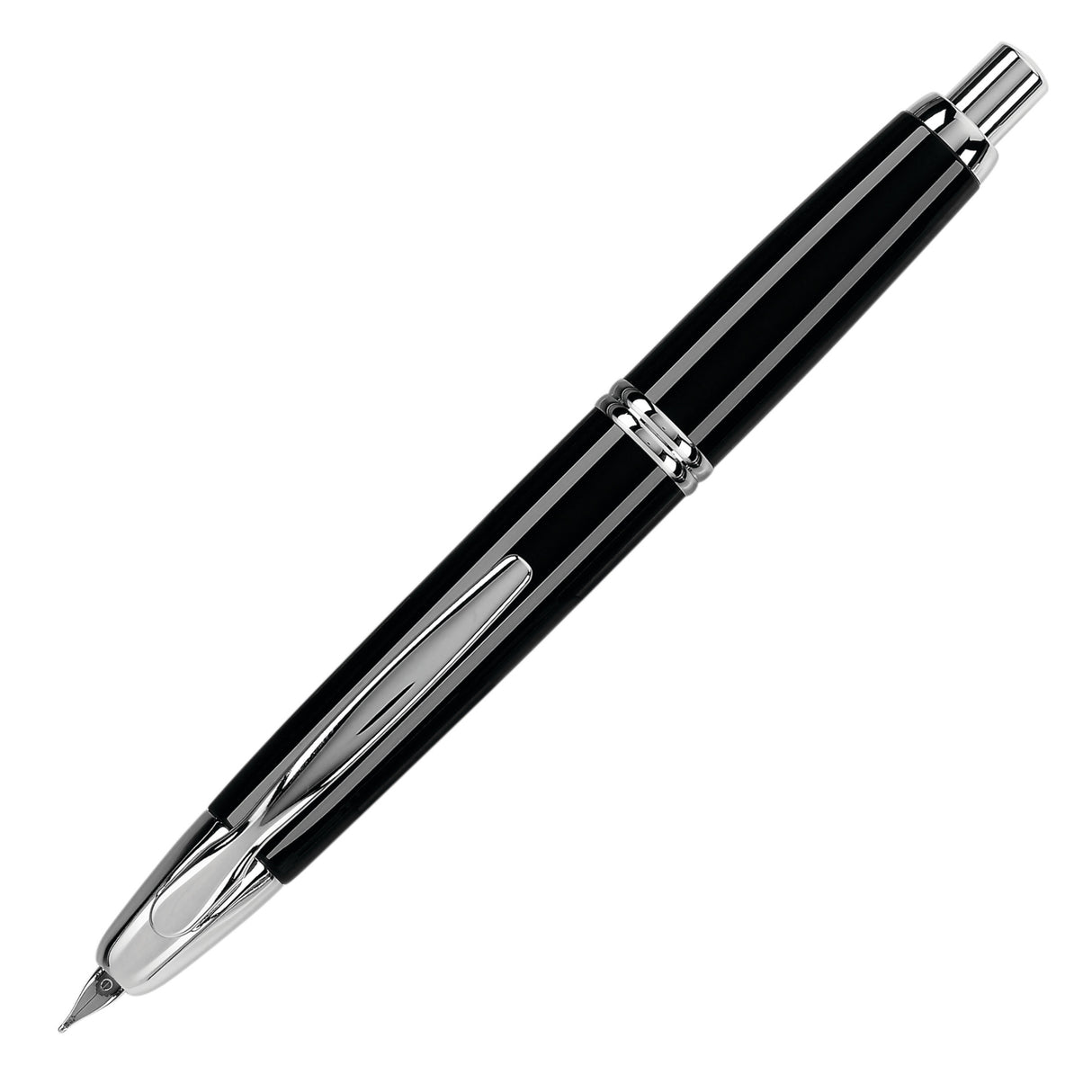 Pilot Vanishing Point Fountain Pen - Black | Atlas Stationers.