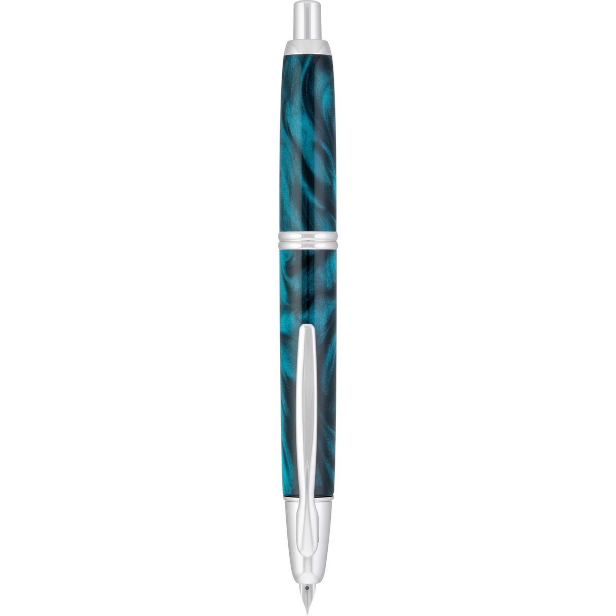 Pilot Vanishing Point SE Fountain Pen - Marble Green | Atlas Stationers.