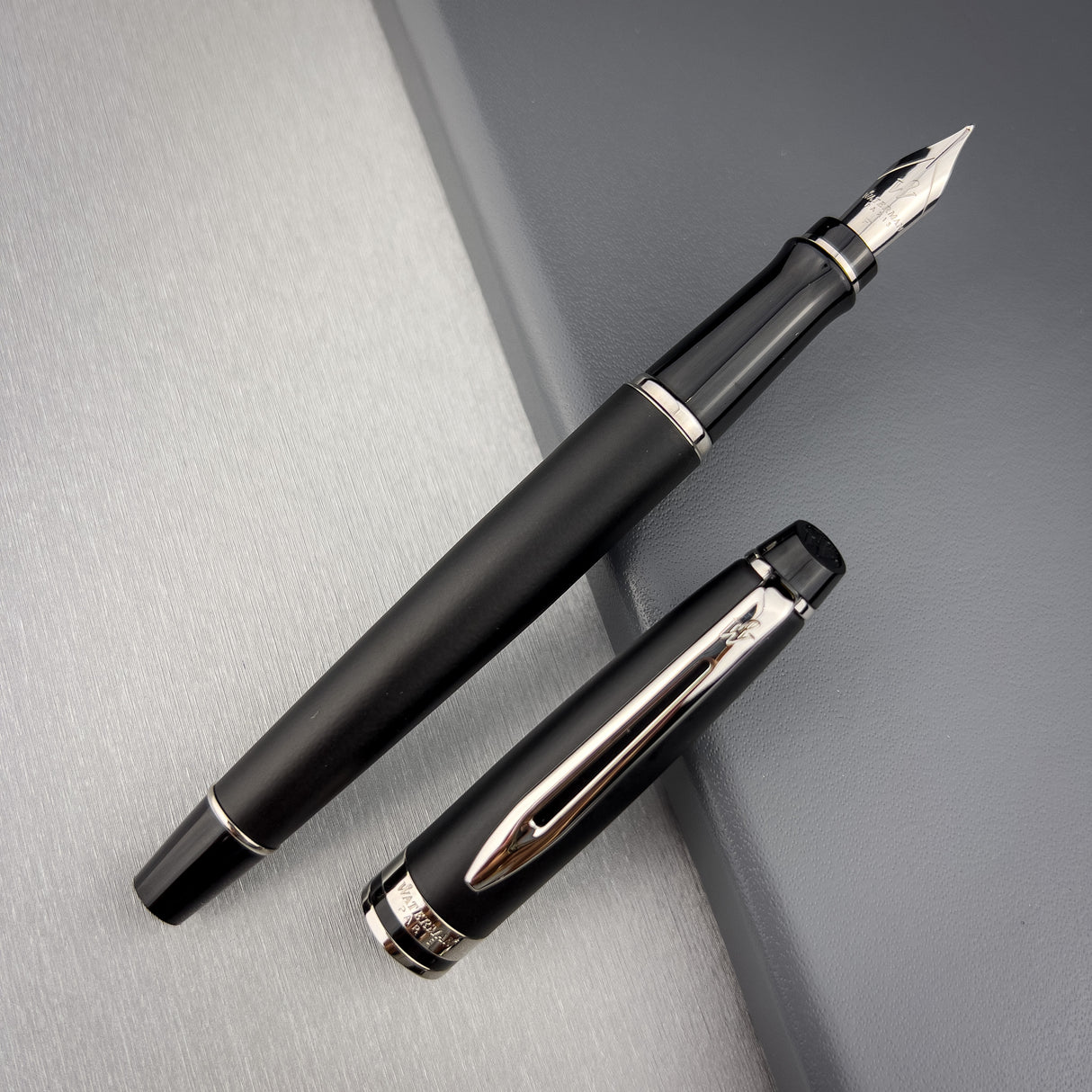 Waterman Expert Fountain Pen - Matte Black | Atlas Stationers.