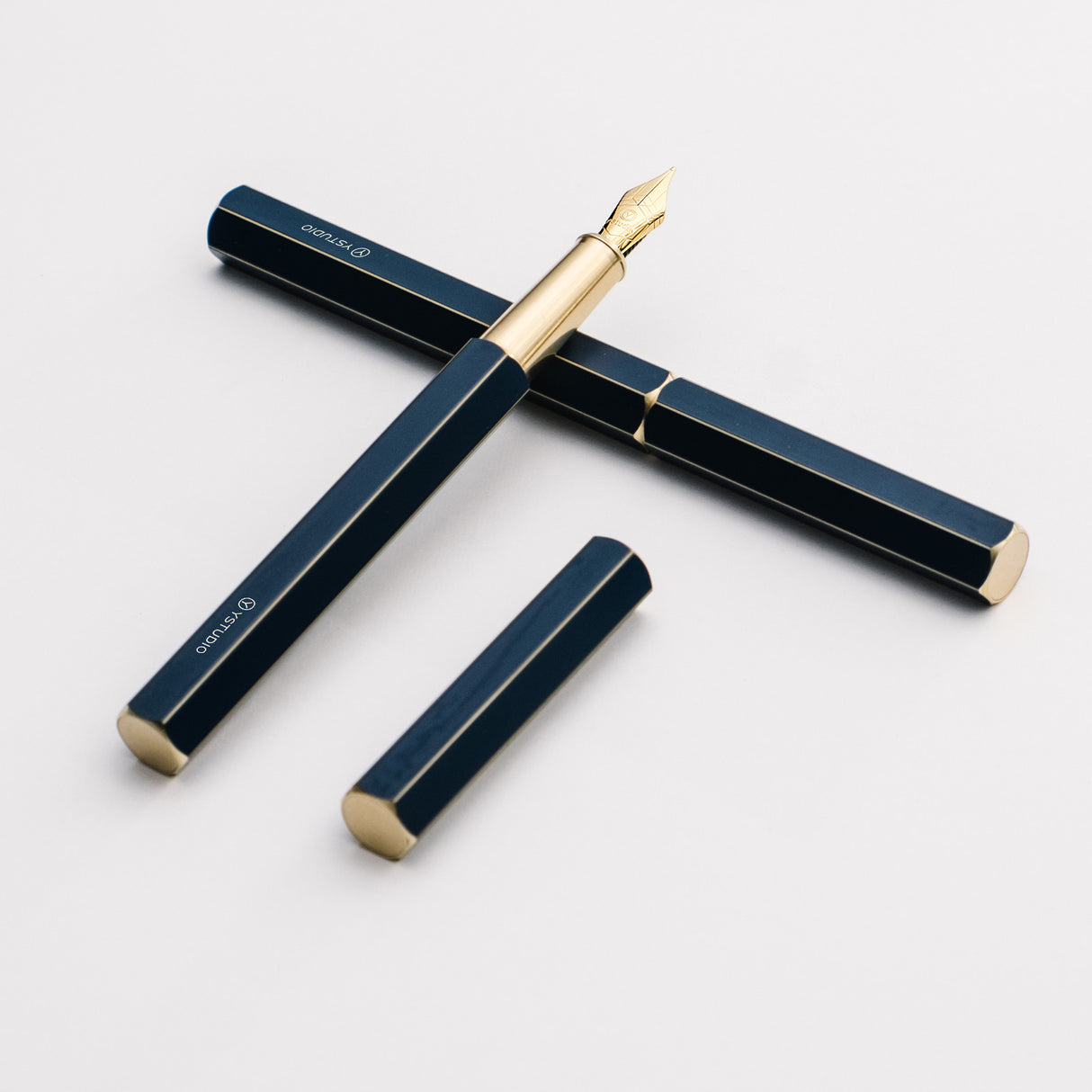 ystudio Classic Fountain Pen - Revolve Blue (Doorbuster)