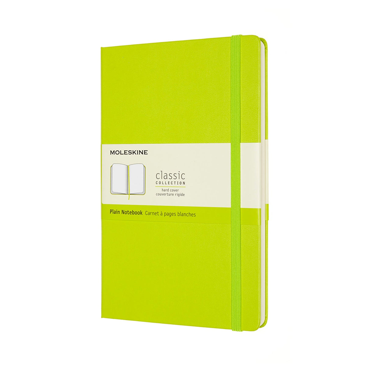 Moleskine Large Classic Hard Cover Notebook - Lemon - Ruled | Atlas Stationers.