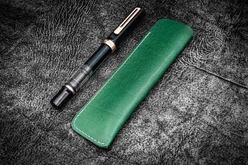 Galen Leather Single Pen Sleeve