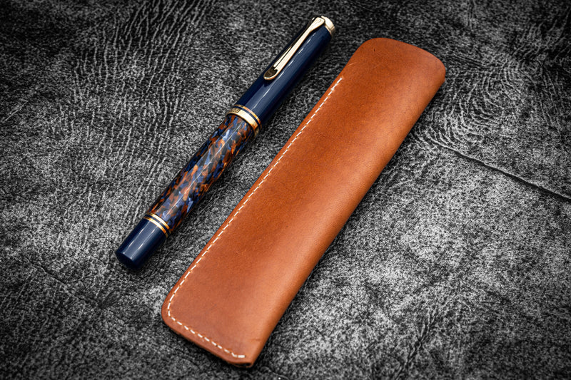 Galen Leather Single Pen Sleeve