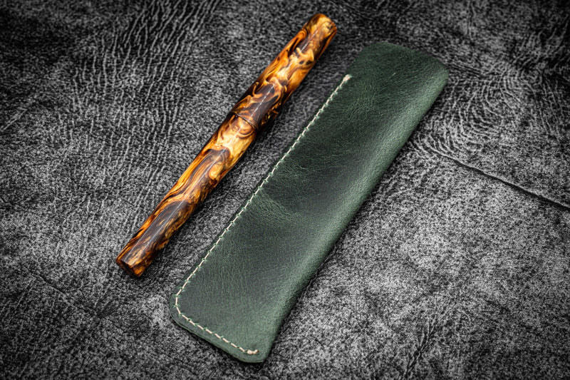 Galen Leather Single Pen Sleeve