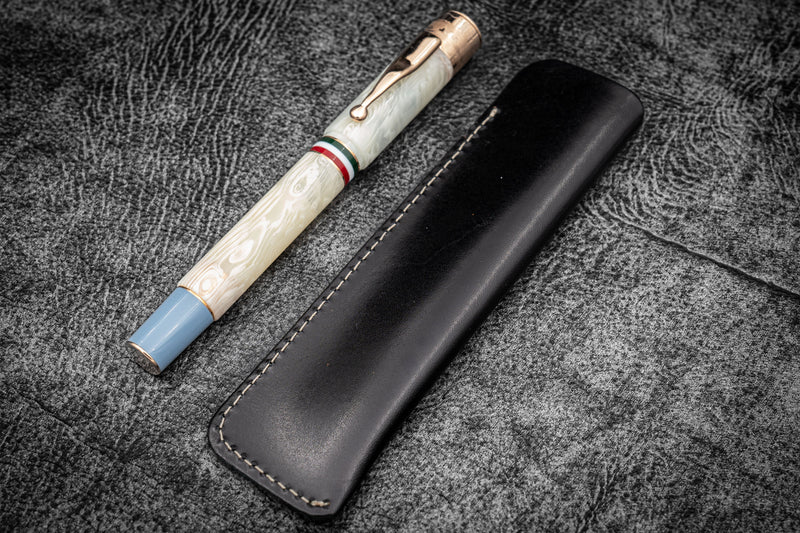 Galen Leather Single Pen Sleeve