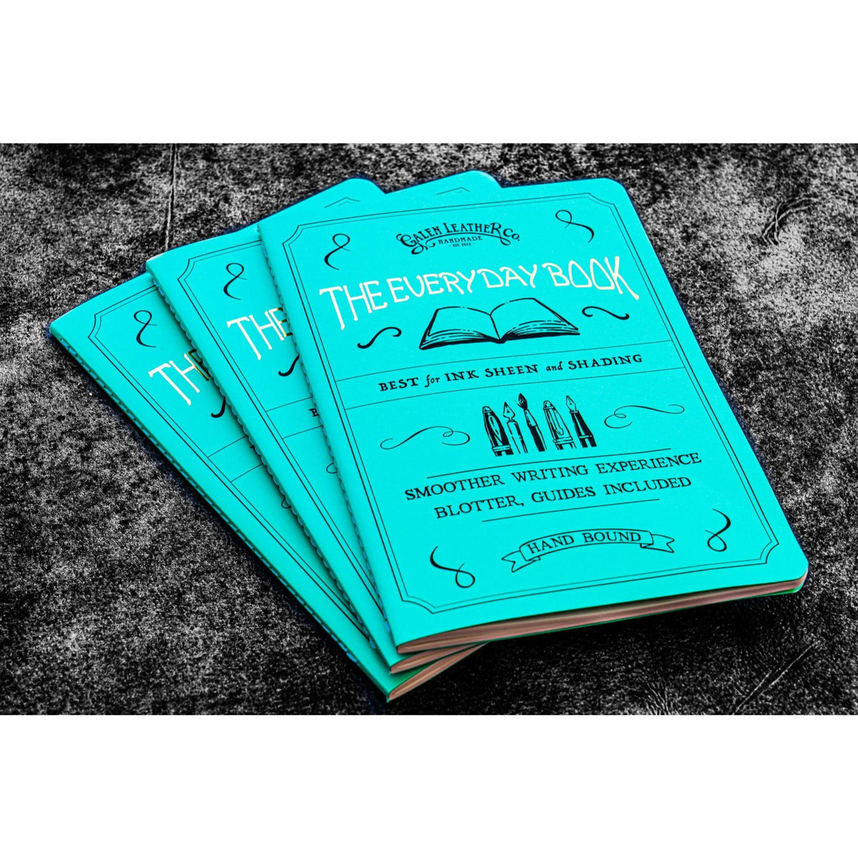 Galen Leather EveryDay Book - Tomoe River Paper - Set of 3 - B6 | Atlas Stationers.