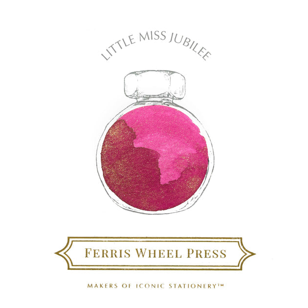 Ferris Wheel Press - Little Miss Jubilee - 38ml Bottled Ink (Special Edition)
