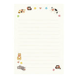 Furukawashiko Stamp Letter Set - Cats and Bells