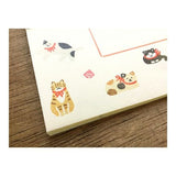 Furukawashiko Stamp Letter Set - Cats and Bells