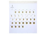 Replug Moon Calendar Gold
