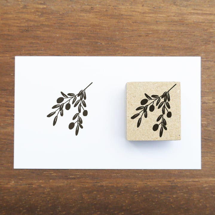 Stamp Marché x Emi Nakano Olive Stamp