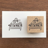 Stamp Marché Illustration Stamp - Marle Flower