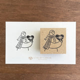Stamp Marché Seasonal Illustration Stamp - February - Marle's Valentine A