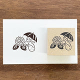 Stamp Marché Seasonal Illustration Stamp - June - Marle Hydrangea