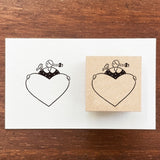 Stamp Marché Marle Frame Stamp S - Heart Frame
