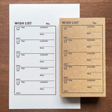 Stamp Marché Marle List Stamp - Wish List