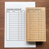 Stamp Marché Marle List Stamp - Cleaning Checklist