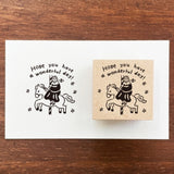 Stamp Marché Marle Message Stamp - Hope You Have a Wonderful Day!