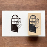 Stamp Marché Marle Illustration Stamp - Glimpses through the Door