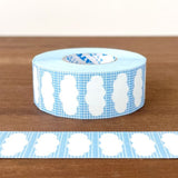 Stamp Marché Label Sticker - Mokumoku Frame Sky