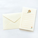 Furukawashiko Mini Letter Set - Orange Bouquet