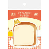 Furukawashiko Die Cut Sticky Notes - Watashi Biyori - Bread and Dogs