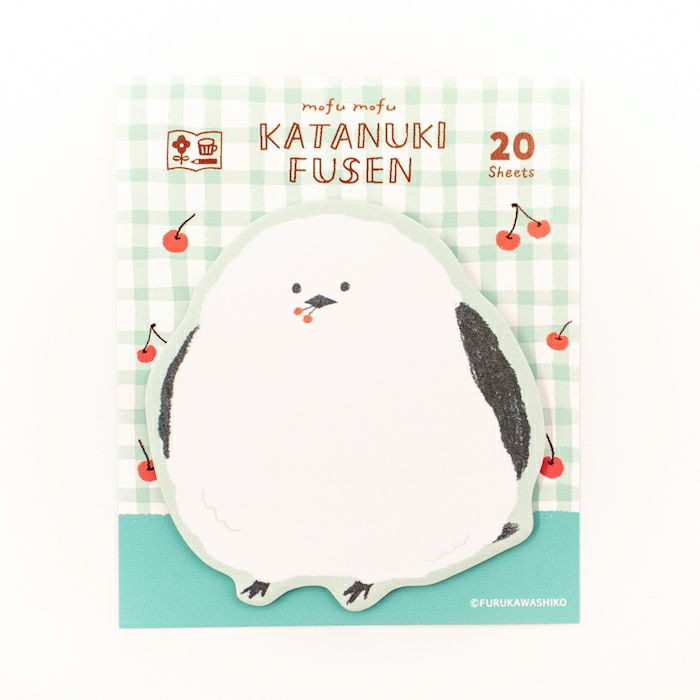 Furukawashiko Die Cut Sticky Notes - Watashi Biyori - Fluffy Little Bird
