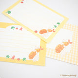 Furukawashiko Tocorocomugi Mini Letter Set - Picnic