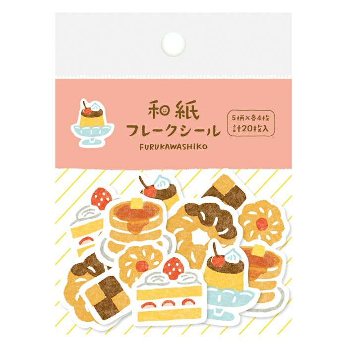 Furukawashiko Flake Stickers - Snacks