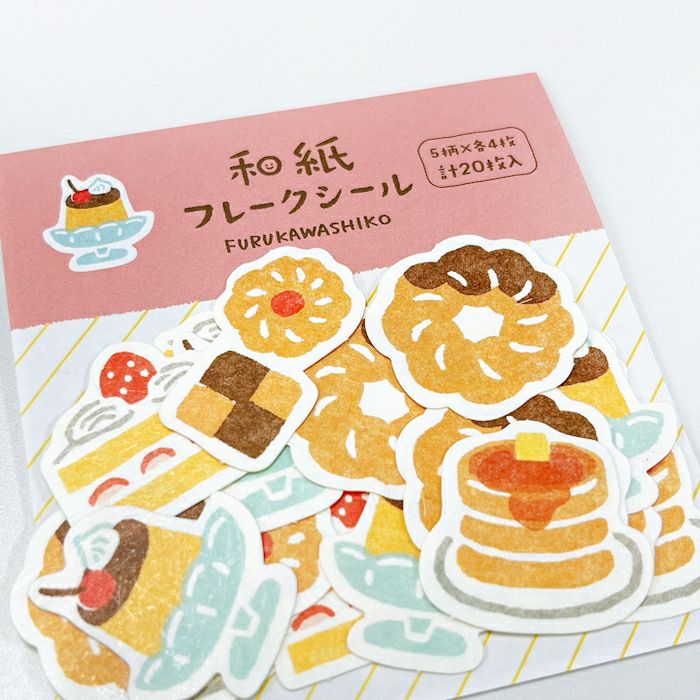 Furukawashiko Flake Stickers - Snacks