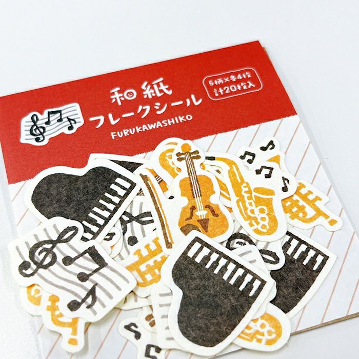 Furukawashiko Flake Stickers - Music