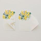 Furukawashiko Bouquet Letter - Mimosa Bouquet