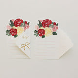 Furukawashiko Bouquet Letter - Rose Bouquet
