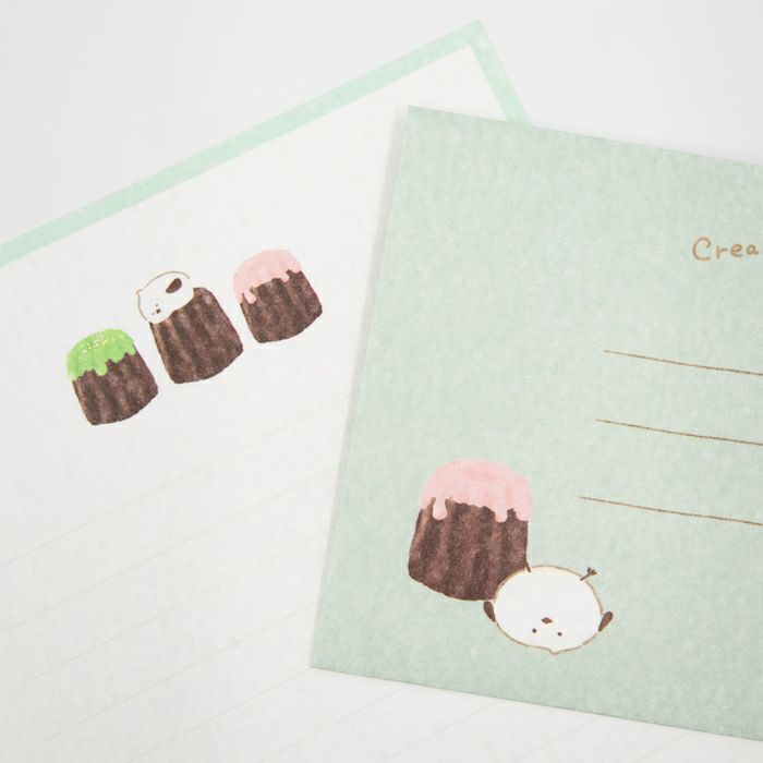 Furukawashiko Letter Set - Sweets Animal Workshop - Bird