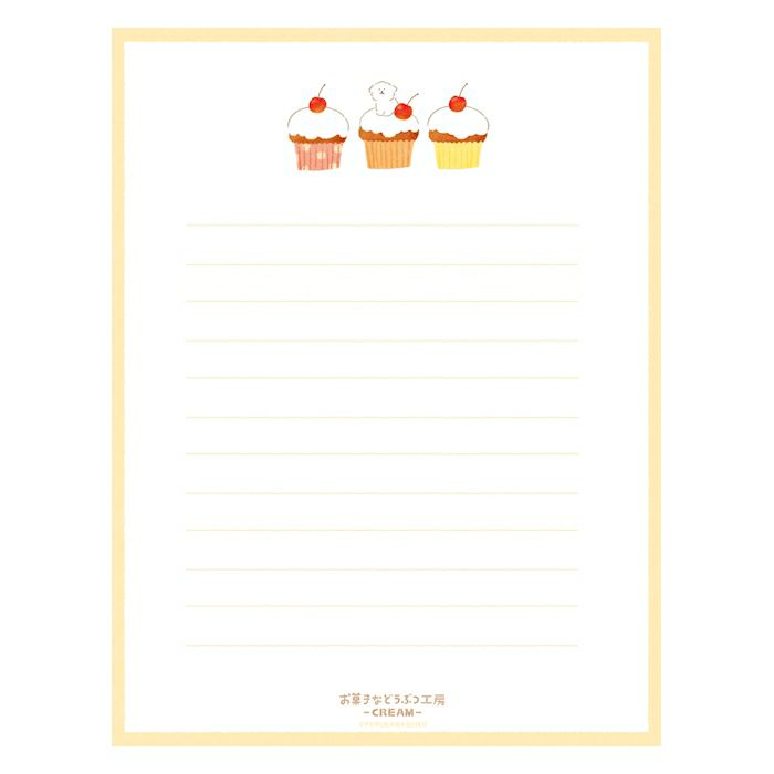 Furukawashiko Letter Set - Sweets Animal Workshop - Dog