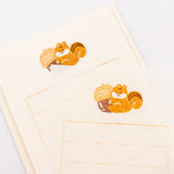 Furukawashiko Mini Letter Set - Acorn and Squirrel