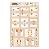 Furukawashiko Fufufu Notebook Index Stickers - Bear Bakery