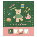 Furukawashiko Memo Pad - Knit and Bear