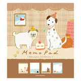 Furukawashiko Memo Pad - Snow Scene and Dog