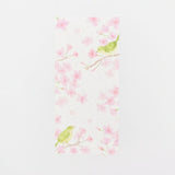 Furukawashiko Today's Letter - Cherry Blossoms and Japanese Warblers