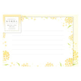 Furukawashiko Mini Horizontal Letter Set - Nanohana Flowers