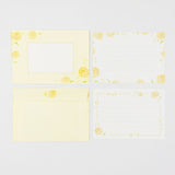 Furukawashiko Mini Horizontal Letter Set - Nanohana Flowers