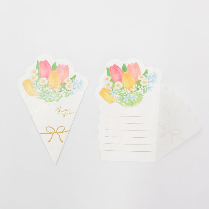 Furukawashiko Bouquet Letter - Tulip Bouquet