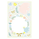 Furukawashiko Message Sticker Sheet - Flower
