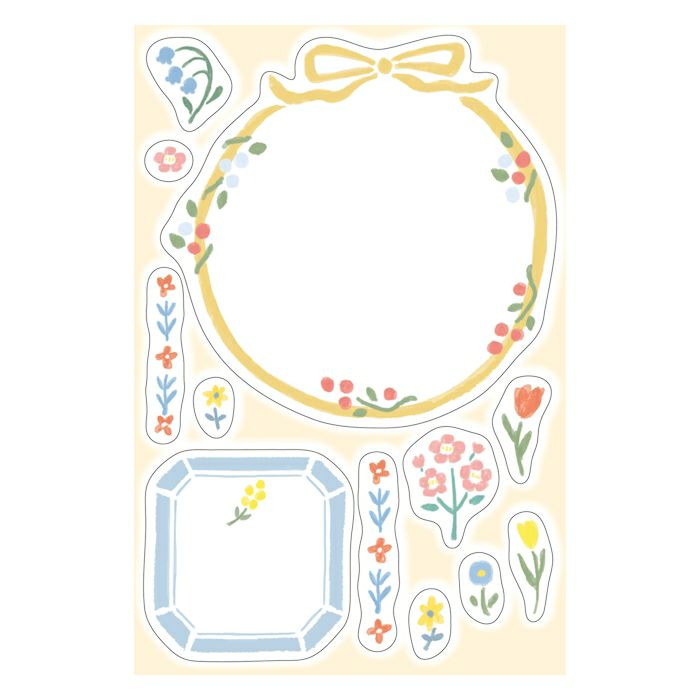 Furukawashiko Message Sticker Sheet - Brooch