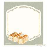 Furukawashiko Tocorocomugi Memo Pad - Bread