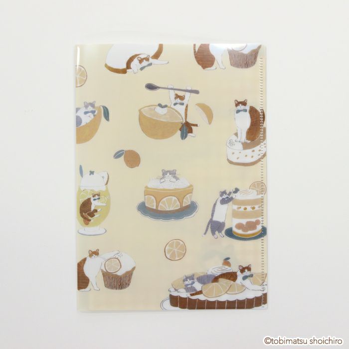 Furukawashiko A5 Clear File - Lemon Sweets