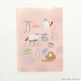 Furukawashiko A5 Clear File - Macaron