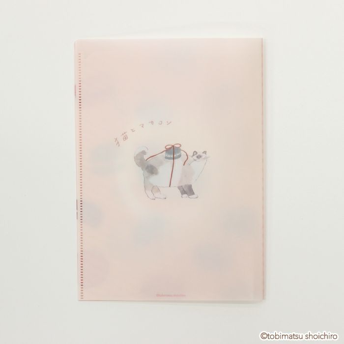 Furukawashiko A5 Clear File - Macaron